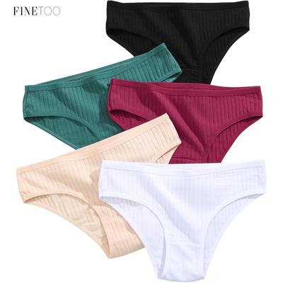 Трусики из чистого хлопка для женщин, удобные сексуальные трусы больших размеров, однотонные трусики, женские трусы XS-6XL