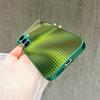 Кристальный чехол для телефона Samsung Galaxy S26 S25 S24 S23 S22 S21 FE Ultra Plus с решетчатой структурой, встроенное зеленое стекло, Изысканный