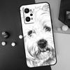 Cartoon Westie Dog For Realme GT7 Pro 15 13 10 11 12 14 Pro Plus C55 C71 C75 C67 C63 C61 C53 C35 C65 GT6 Case
