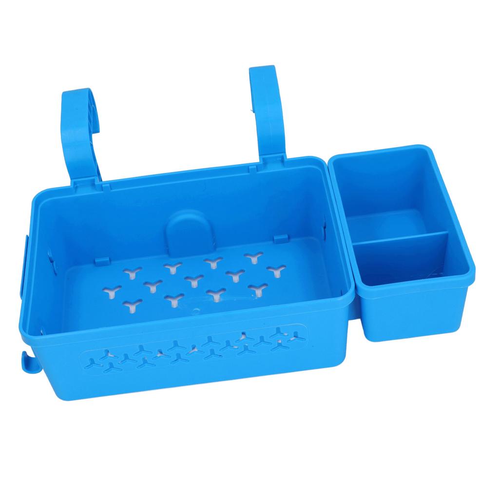 Корзина для хранения у бассейна, утолщенная, подвесная корзина для бассейна с подстаканником для 2,3 дюйма или меньше