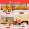 Food Sandwich Miniature Plush Keychain Doll Soft Stuffed Toy For Kids Pendant