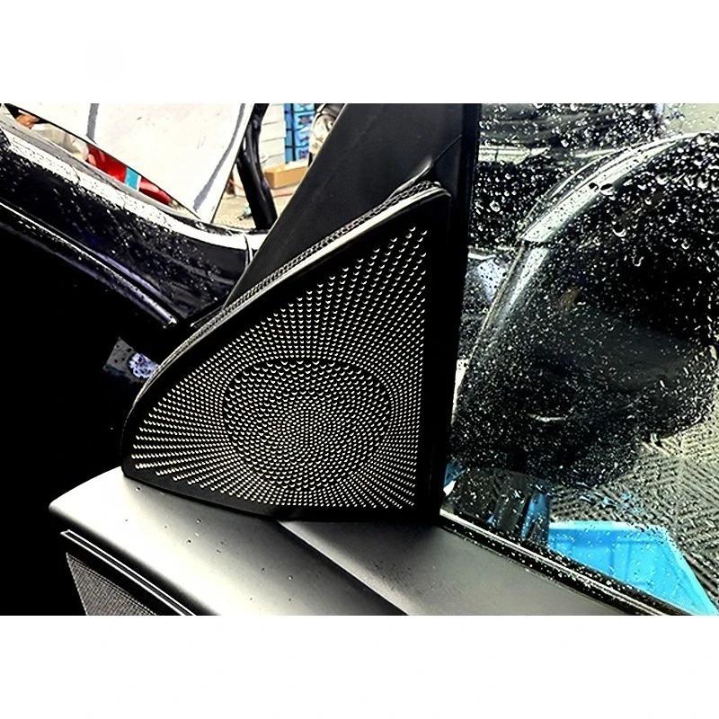 Крышка сигнала двери автомобиля для Tesla Model Y Juniper 2025 Защитная крышка Задний динамик багажника Звуковая рамка Аудиопанель Автоаксессуары