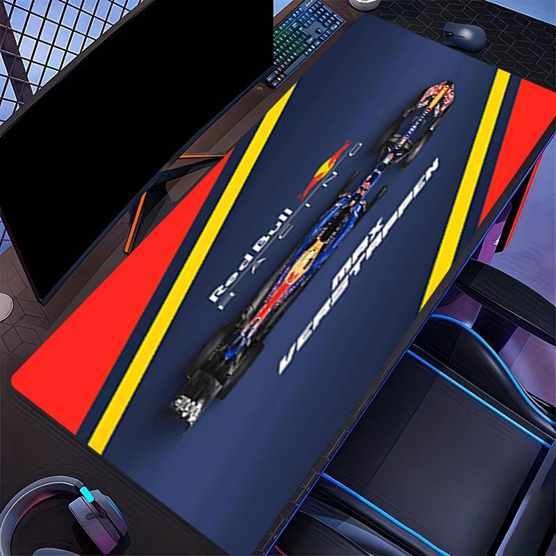 Коврик для мыши с принтом Red Bull Racing, для клавиатуры, ноутбука, ПК, для офиса, дома, декор стола, идеальный подарок на день рождения для геймеров