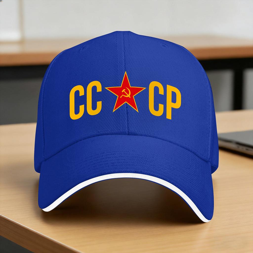 СССР, Звезда, Серп и Молот Солнце Бейсболка Летняя Мужская Дизайн Тракер Кепка Высокое Качество Ретро Бег Хиппи Snapback Кепка