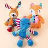 Pet Cute Fox Elephant Bite Resistant Plush Toy Is Fun and Interactive Suitable Indoor and Outdoor Use Teeth Cleaning Chew Toy