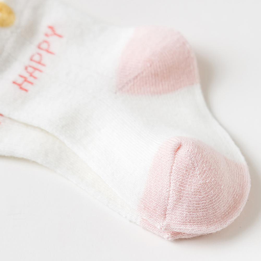 5 пар носков для маленьких мальчиков и девочек, милые хлопковые носки, мягкие дышащие детские полосатые клетчатые носки с героями мультфильмов, детские носки для малышей, От 1 до 8 лет