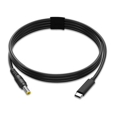 USB PD Trigger Cable DC 20V Power Plug Зарядный кабель для ноутбука Черный Type-C (5,5мм/2,5мм) 1.5M [Предмет]