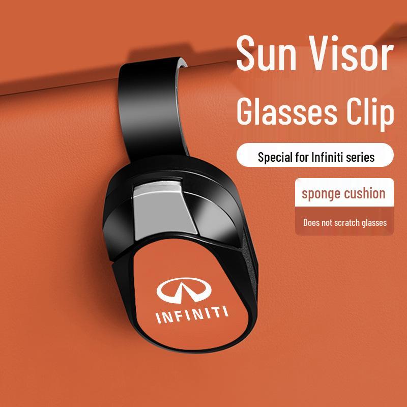 Infiniti Q50L/QX50/QX60 Sun Visor Clip for Sunglasses & Bills