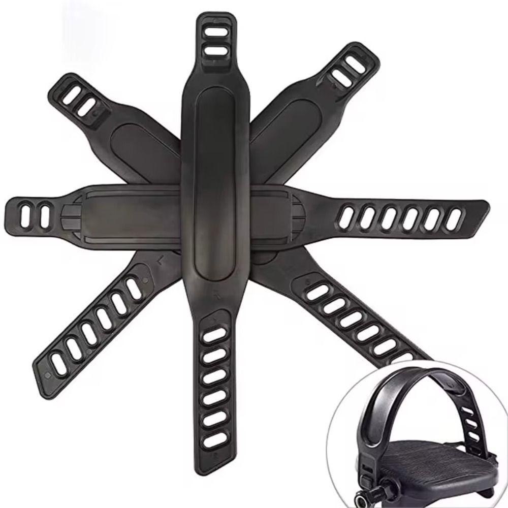 2 пары регулируемых ремней для педалей велотренажера универсальные фиксирующие ленты для велосипеда спиннинг велосипед