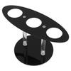Ice Cream Cone Holder Stand Acrylic 3 Holes Hand Roll Sushi Display Stand for Party Wedding
