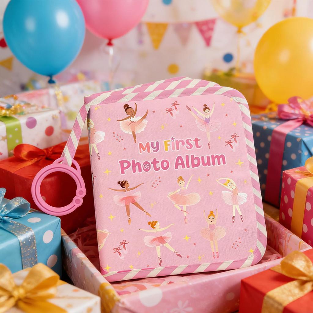 Baby Photo Album First Year Baby Photo Book Growth Babies Albums Shower Guest Diy Photography Album with Family record