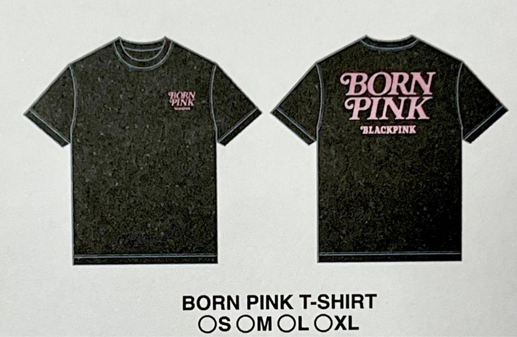[USED] BLACKPINK BORN PINK T-SHIRT Limited Edition T-shirt