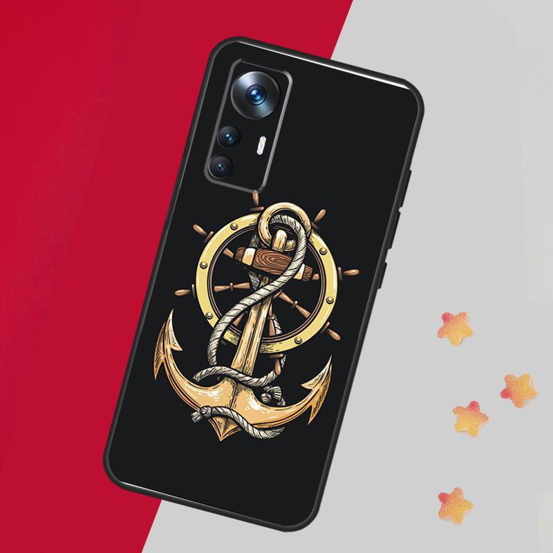 Чехол с якорем и морским пляжем для Xiaomi 14 13 15 Ultra 11T 12T 13T 14T Pro Чехол для POCO X7 Pro X3 X5 X6 F5 F6 F7