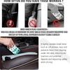 Наполнитель зазора сиденья автомобиля Stop Drop, 2 шт., Гибкая сумка для хранения заполнения зазоров автомобиля, предотвращение падения предметов, базовые аксессуары для интерьера автомобиля, заглушка зазора сиденья