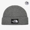 The North Face Шапка с большим логотипом Меланжевый серый Ne3br61b