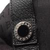Б/у Tote Bag BVLGARI Logo mania холст кожа Черный Б/у Женская
