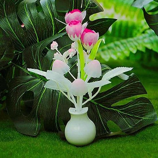 Mini Tulip Night Light Soft Romantic Sensor Baby Bed Room Lamp Home Decor