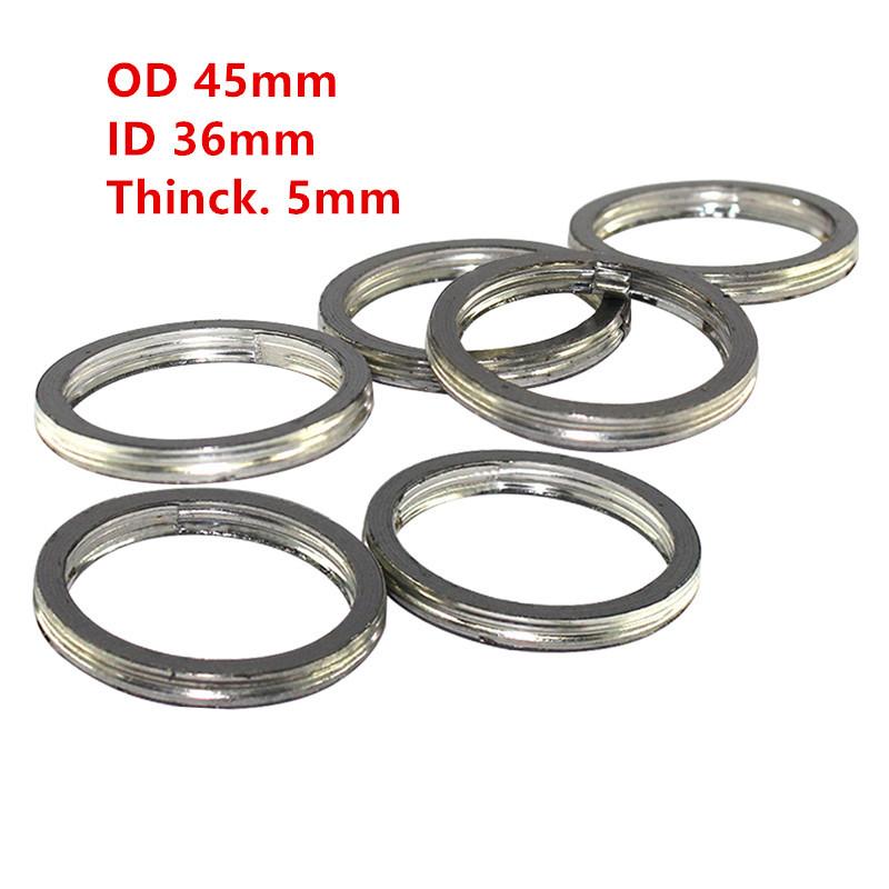 45mm Motorcycle Muffler Exhaust Pipe Header Gasket For Honda XR400R XR250R XR650R CRF250F CB1000 SXS1000