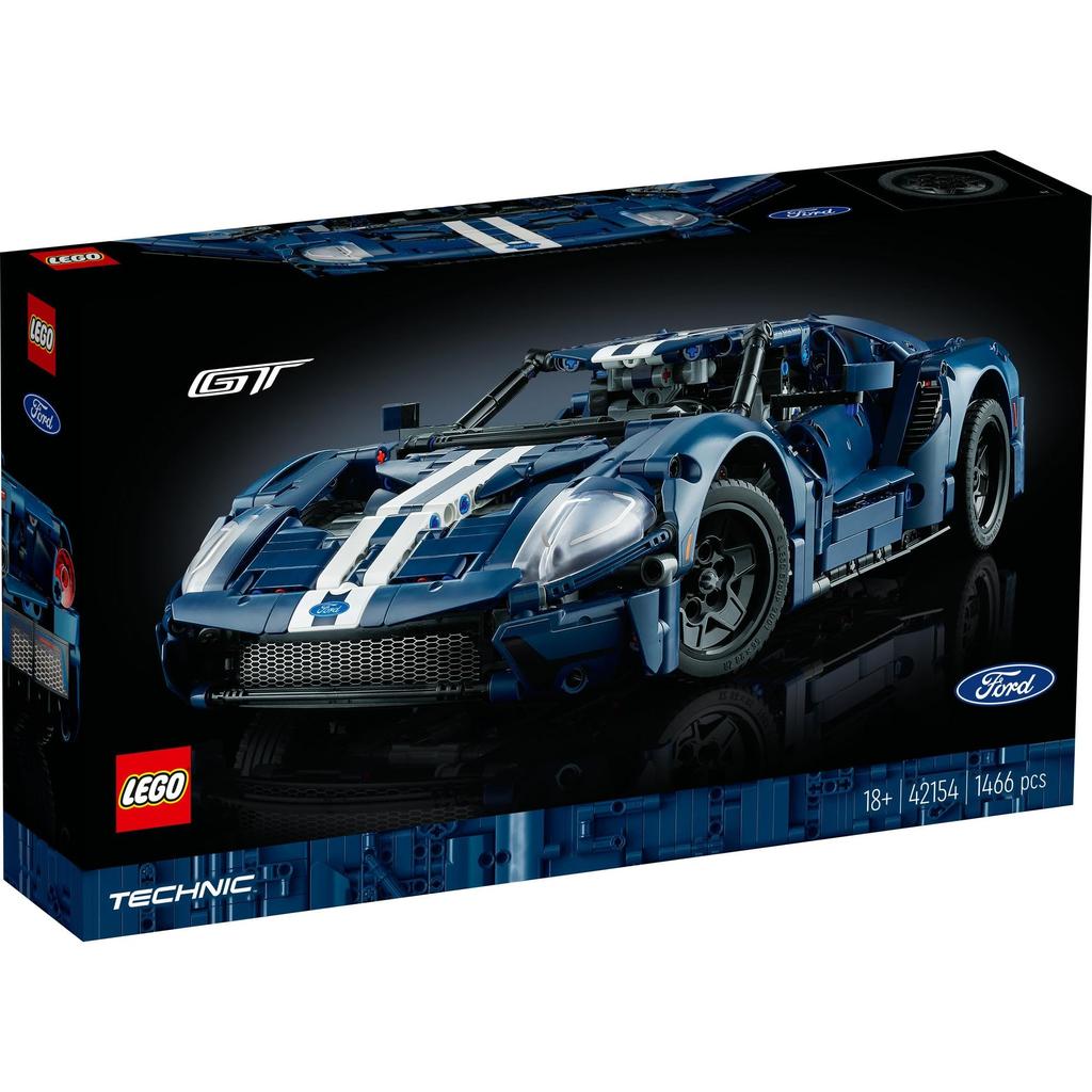 LEGO Technic 2022 Ford GT Toy Present Birthday Block Christmas Men Women Vehicle Car Mini Car 42154
