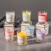 Cross-Border Aroma Candle: Long-lasting Soy Wax in Glass Cup for Home and Hotel Use