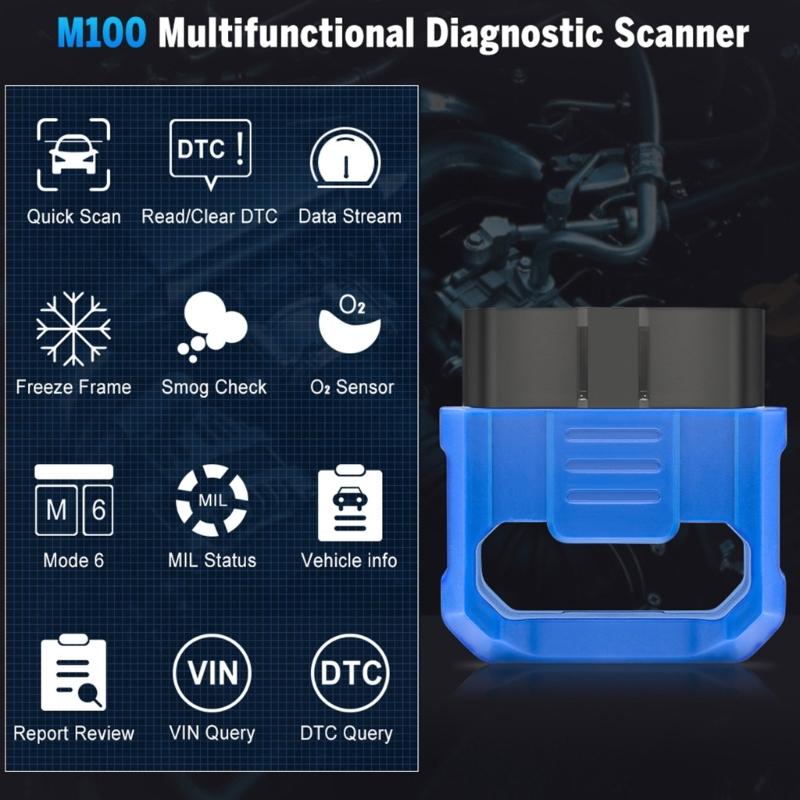 OBD2 Модуль Bluetooth-Совместимый Автомобильный Автомобильный Диагностический Интерфейс Сканер Инструмент