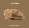 Японский ретро шерстяной берет женское лицо маленький корейский универсальный мультяшный медведь модный темперамент шляпа художника
