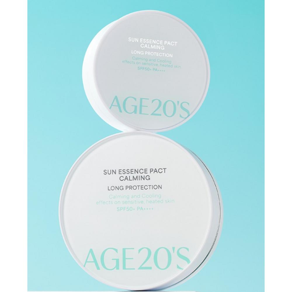 Age to Wenness Sun Essence Pact Calming Long Protection + Mini SET, 1 piece