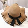 Hot Selling Beach Vacation Hats Women's Straw Hats Summer Beach Sun Hats, Women's Travel Versatile UV Resistant