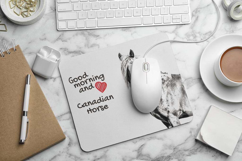 Canadian Horse – Mouse pad with print, personalized pad with a horse | Art-Dog