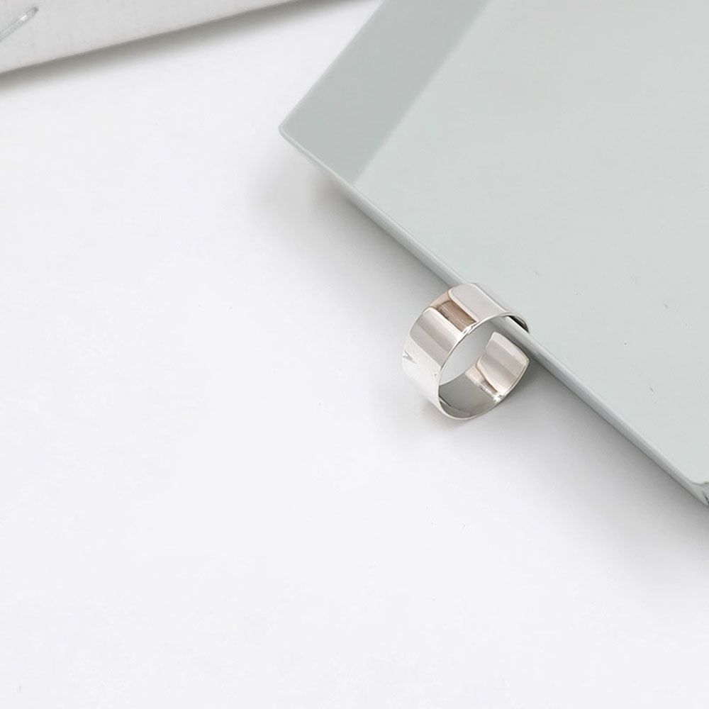 adjustable Simple Gift for Women Smooth Wide Fashion Accessories Thumb Ring Jewelry Finger Ring