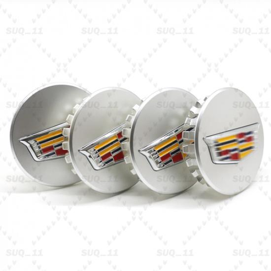 4 шт. 2,6"(66мм)Центральные колпачки на диски Для Cadillac ATS CTS DTS SRX STS XLR XTS