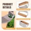Stainless Steel Garlic Crusher Manual Garlic Mincer Easy-to-Use Garlic Chopper  Kitchen Use