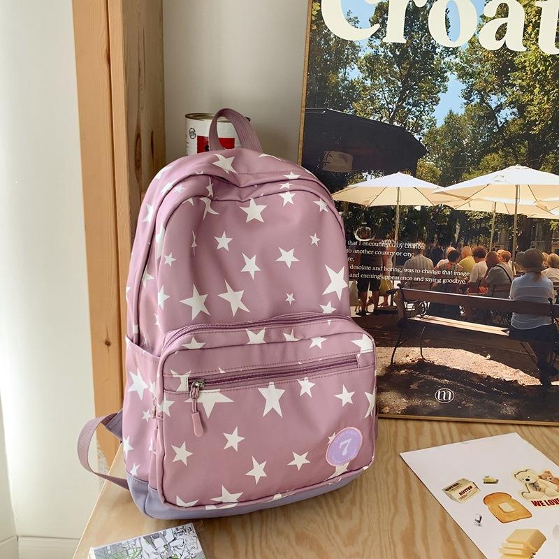 Женский мужской рюкзак для ноутбука 17 дюймов Star, сумка для колледжа, милый дорожный рюкзак для студентов, повседневная школьная сумка