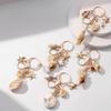 Beach Keychain Pendant Imitation Shell Conch Starfish Design Handbag Pendant Keyring Bag Charm Wallet Accessory