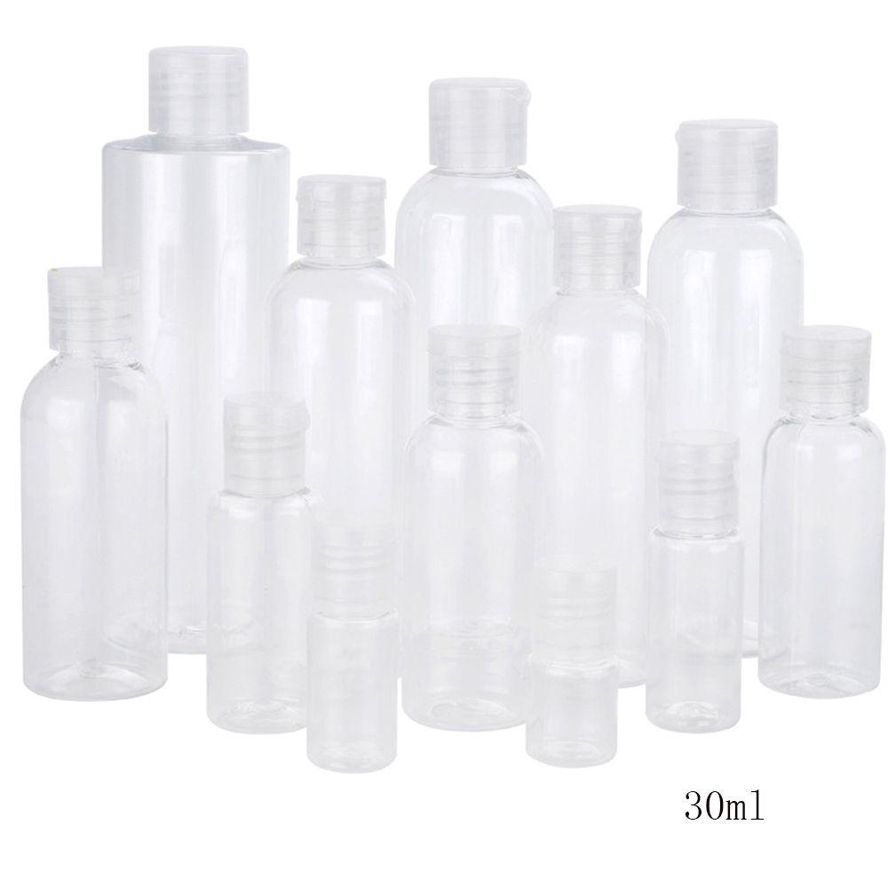 Free Portable Travel Plastic Cosmetic Spray Bottle Refillable Bottles Liquid Dispensers Transparent