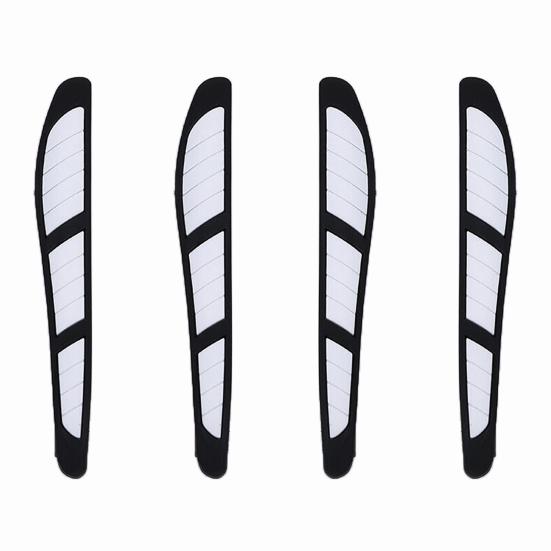 4 шт., защитная полоса для зеркала заднего вида по краям, защитная полоса для предотвращения столкновений