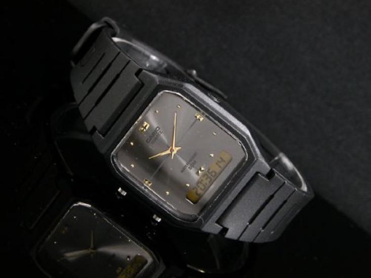 Casio Унисекс часы AW48HE-8A Аналогово-цифровые [Импортные]