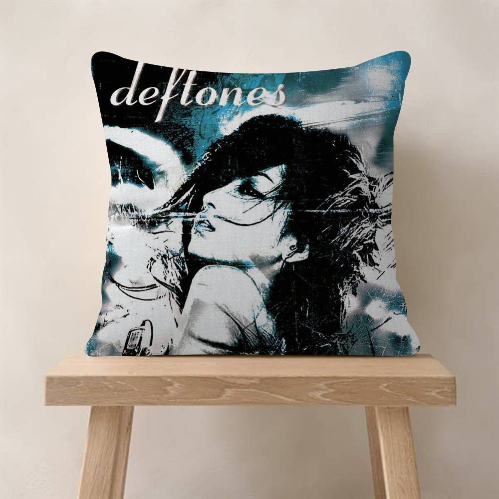 Band album DDeftones COOL  pillow cover sofa cushion cover home room decoration children gift