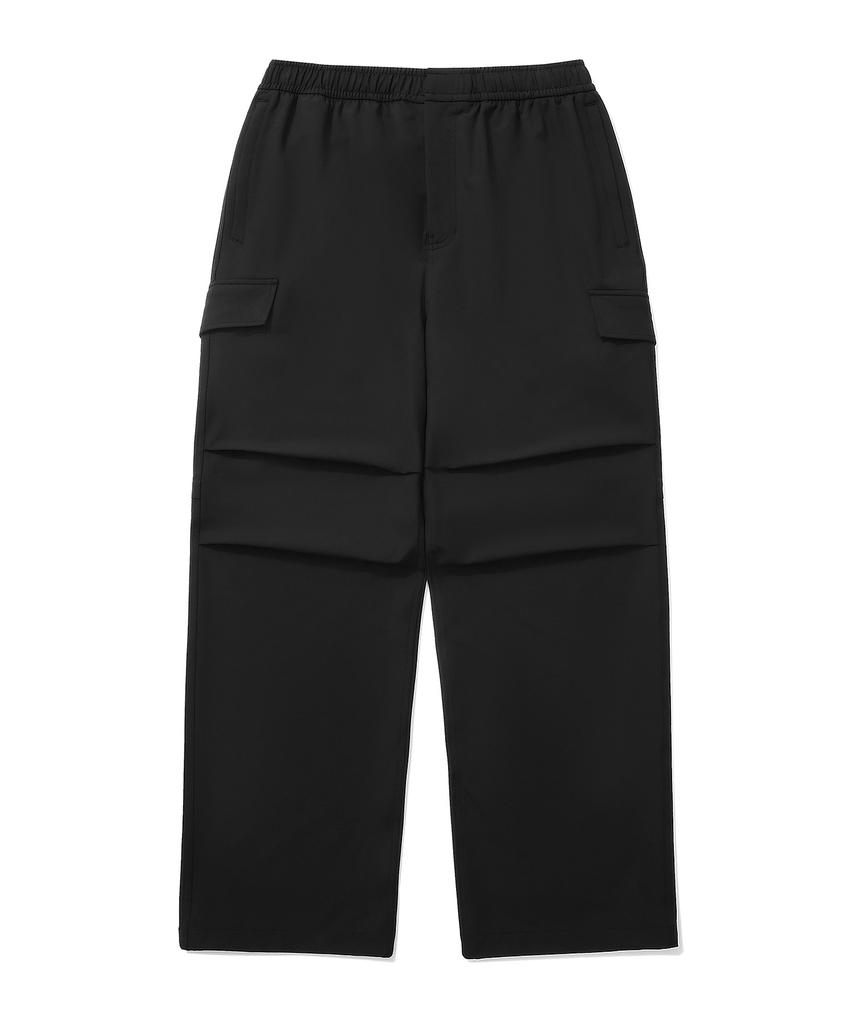 COVERNAT Parachute Semi-Wide Fit Cargo Pants Black