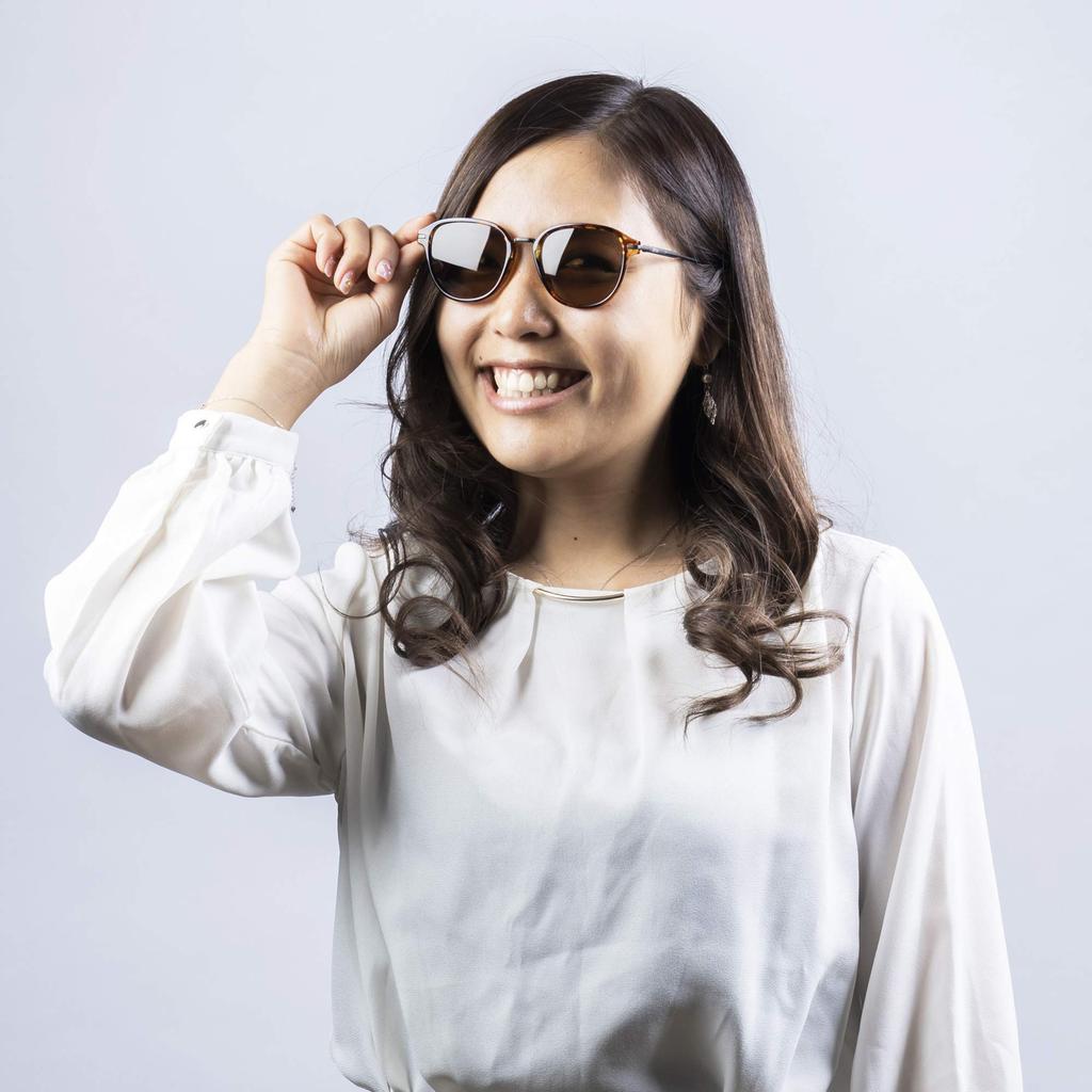 Поляризованные солнцезащитные очки матово-черные SMOKE [Bunny Walk] BW-022 BW-0220F