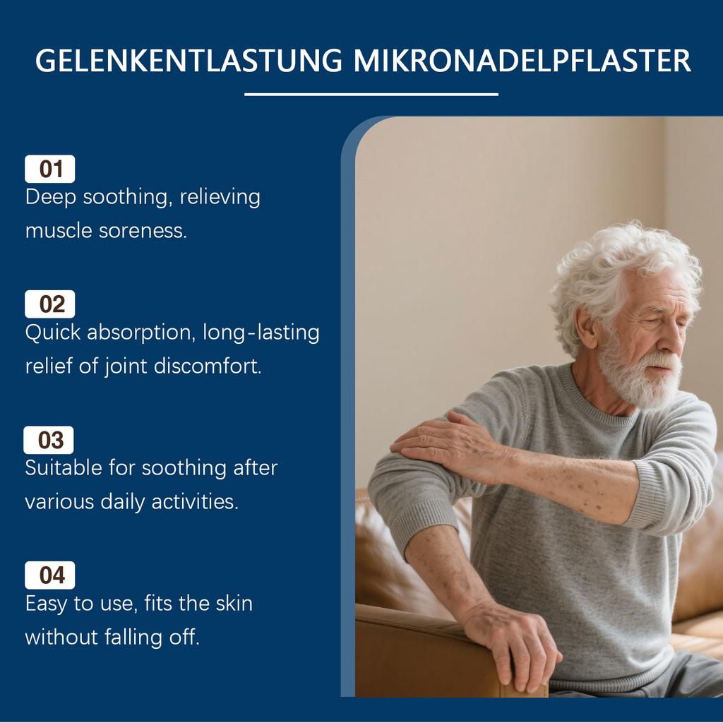 Микроигольные пластыри для ухода за суставами уменьшают боль в суставах. Патчи быстро впитываются и обеспечивают длительное облегчение. Они подходят