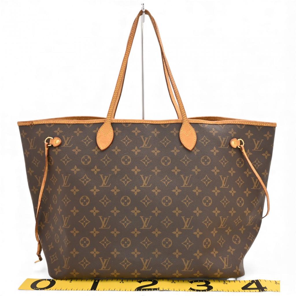 Аутент. Сумка-тоут Louis Vuitton Monogram Neverfull GM lv7466hj Б/у