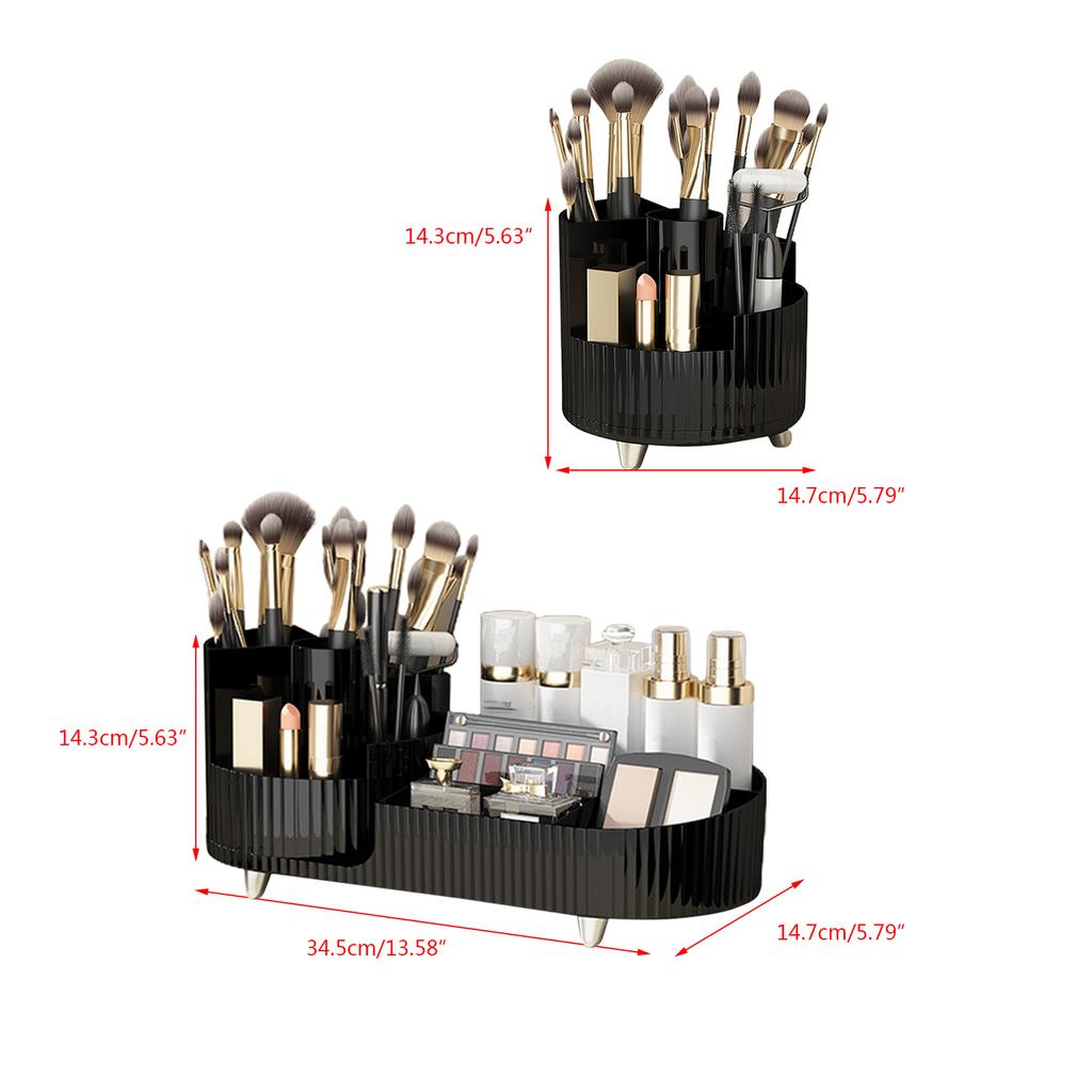 Настольный ящик для хранения косметики, настольный органайзер для губных помад, теней для век, ухода за кожей для школы, офиса, ручка, карандаш, организация