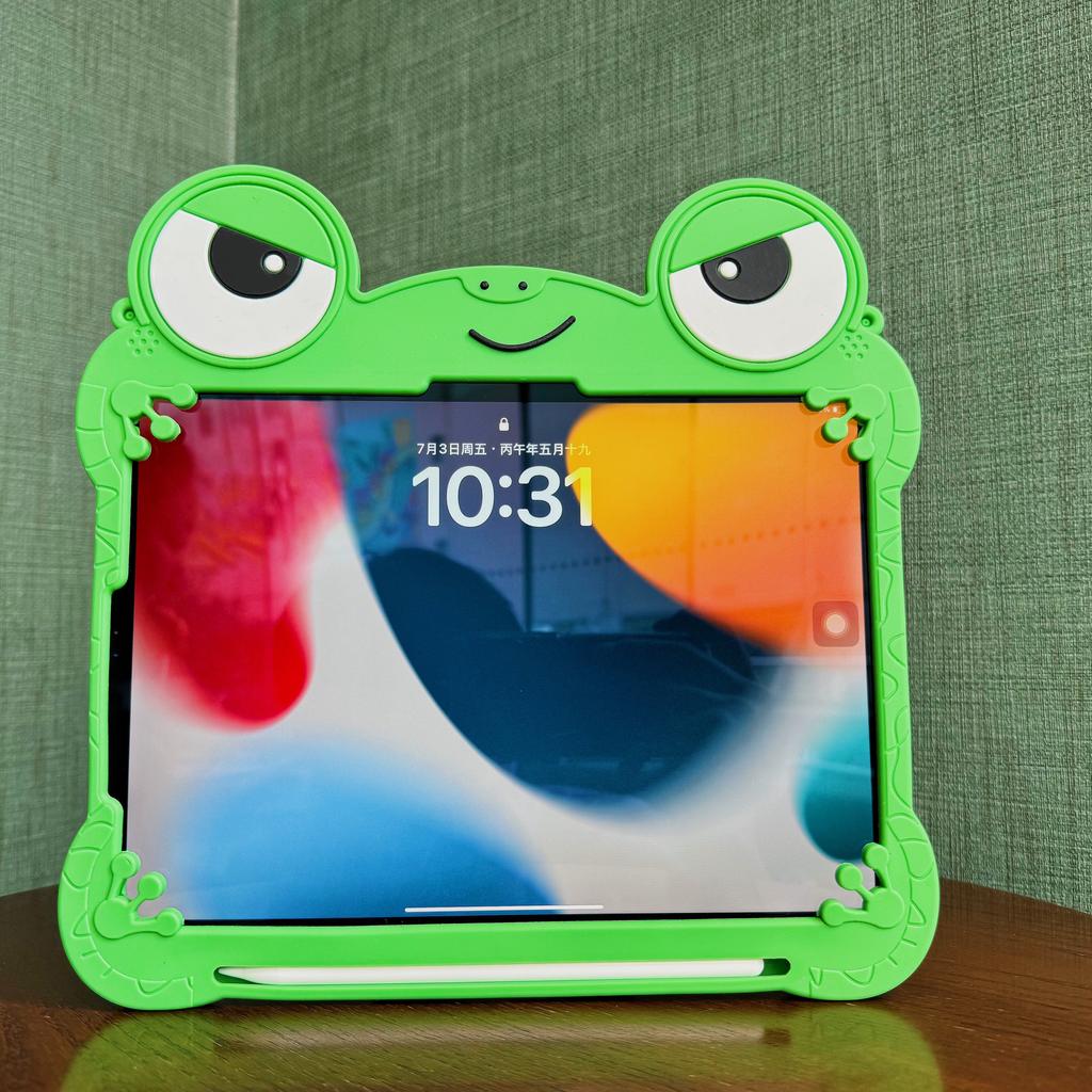 For Huawei Matepad Pad 11 11.5" 11.5S SE 11 Air 11.5 Honor Pad X8a Case Cartoon Frog Silicone Kids Cover