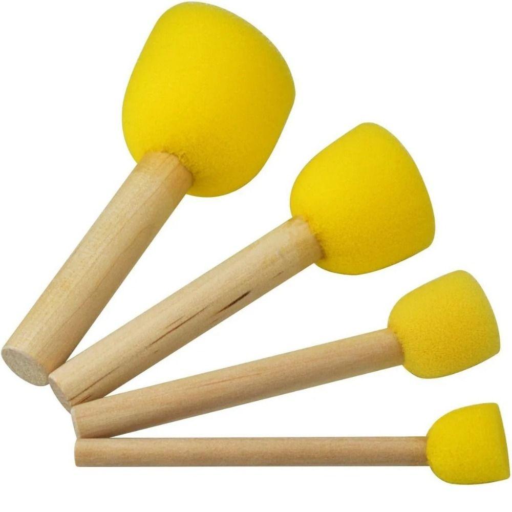 20 шт./пакет Водопоглощающая краска Поделки Губка DIY Раскрашивающая губка Новый керамический губчатый стержень