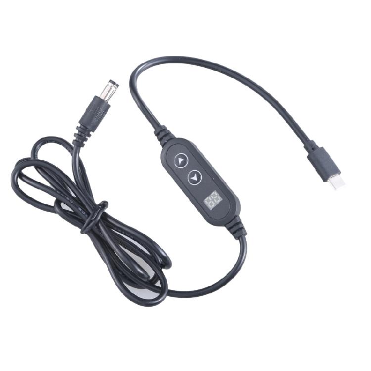 3.7ft Type C to DC5.5x2.5mm Connectors Power Cable Line Fast Charging Cord Wire