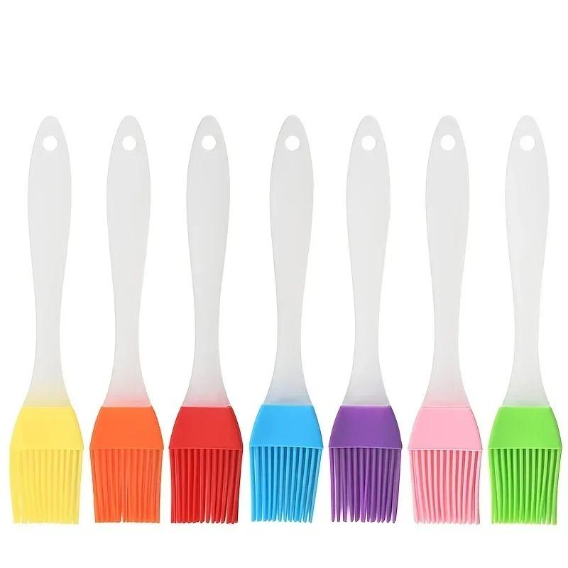 1PC Flour Pastry Brush Can Be Disassembled Silicone Cake Brush Baking Utensil Kitchen Silicone Barbecue