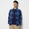 FlannEl Shirt  Long SlEEvE REgular Collar  ChEck E