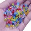 Home Party Supplies 300Pcs 4-8mm Loose Beads Candy Color Necklace Bracelet Jewelry Making Transparent Diamond Acrylic
