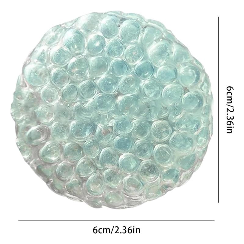 652F Handmade Stress Relief Ball Noisy Squeeze Toy for Adults Anxiety Relief